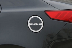 Стальная накладка на лючок бензобака Autoria Hyundai i30 2007-2012 ― Auto-Clover