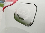 Стальная накладка на лючок бензобака OEM-Tuning Nissan Qashqai 2014-2019