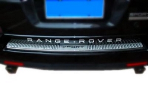 Стальная накладка на площадку заднего бампера OEM-Tuning Land Rover Range Rover Sport 2005-2012 ― Auto-Clover
