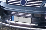 Стальная накладка на решетку воздухозаборника Omsa Line Volkswagen Transporter T5 2003-2015