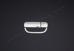 Стальная накладка на ручку багажника Omsa Line Mercedes-Benz Vito W639 2003-2014