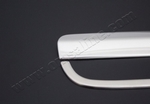 Стальная накладка на ручку багажника Omsa Line Mercedes-Benz Vito W639 2003-2014