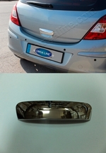 Стальная накладка на ручку багажника Omsa Line Opel Corsa D 2006-2014