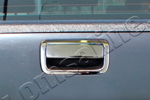 Стальная накладка на ручку багажника Omsa Line Volkswagen Amarok 2010-2019 ― Auto-Clover