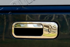Стальная накладка на ручку багажника Omsa Line Volkswagen Caddy 2003-2019 ― Auto-Clover