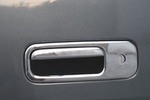 Стальная накладка на ручку багажника Omsa Line Volkswagen Transporter T5 2003-2015 ― Auto-Clover