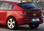 Стальная накладка на ручку двери багажника Omsa Line Chevrolet Cruze 2008-2016