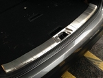 Стальная накладка на внутренний порог багажника OEM-Tuning Nissan Qashqai 2014-2019