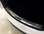 Стальная накладка на внутренний порог багажника OEM-Tuning Mazda CX-5 2017-2019