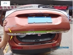 Стальная накладка с надписью на кромку багажника OEM-Tuning Mitsubishi Outlander III 2013-2019