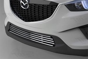 Стальная решетка в передний бампер (d 12) Can Otomotiv Mazda CX-5 2012-2017 ― Auto-Clover
