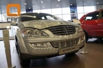 Стальная решетка в передний бампер (d 12) Can Otomotiv SsangYong Kyron 2005-2015