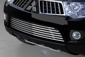 Стальная решетка в передний бампер (d 16) Can Otomotiv Mitsubishi L200 2005-2015 ― Auto-Clover