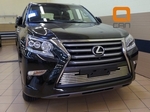 Стальная решетка в передний бампер (d 16) Can Otomotiv Lexus GX460 2010-2019