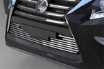 Стальная решетка в передний бампер (d 16) Can Otomotiv Lexus GX460 2010-2019