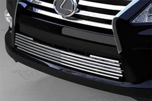 Стальная решетка в передний бампер (d 16) Can Otomotiv Lexus LX570 2008-2019 ― Auto-Clover