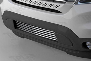 Стальная решетка в передний бампер (d 16) Can Otomotiv Ford Explorer 2011-2019 ― Auto-Clover