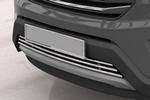 Стальная решетка в передний бампер (d 16) Can Otomotiv Hyundai Creta 2016-2019