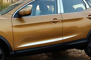 Стальные молдинги на двери OEM-Tuning Nissan Qashqai 2014-2019 ― Auto-Clover