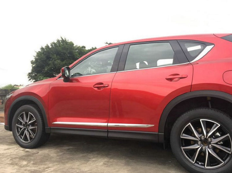 Стальные молдинги на двери OEM-Tuning Mazda CX-5 2017-2019 no.1926