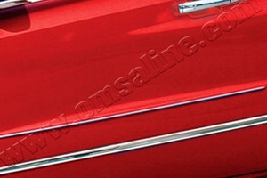 Стальные молдинги на двери Omsa Line SsangYong Kyron 2005-2015 ― Auto-Clover