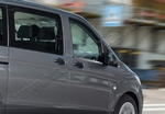 Стальные молдинги на окна дверей (низ) Omsa Line Mercedes-Benz Vito W447 2014-2019