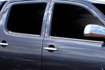 Стальные молдинги на окна дверей (низ) Omsa Line Toyota Hilux 2005-2015
