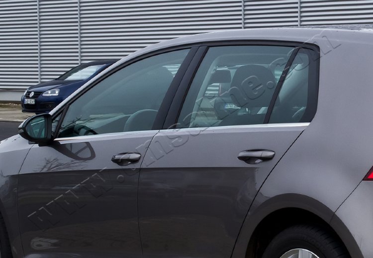 Стальные молдинги на окна дверей (низ) Omsa Line Volkswagen Golf VII 2013-2019 no.15760