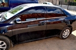 Стальные молдинги на окна дверей (низ) Omsa Line Toyota Corolla 2007-2013
