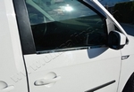 Стальные молдинги на окна дверей (низ) Omsa Line Volkswagen Caddy 2003-2019
