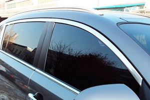 Стальные молдинги на окна дверей (верх) Kumchang SsangYong Actyon New 2011-2012 ― Auto-Clover