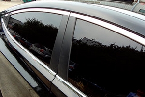 Стальные молдинги на окна дверей (верх) Kumchang Hyundai Elantra 2010-2015 ― Auto-Clover