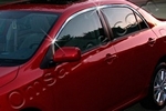 Стальные молдинги на окна дверей (верх) Omsa Line Toyota Corolla 2007-2013