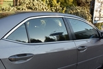 Стальные молдинги на окна дверей (верх) Omsa Line Toyota Corolla 2013-2019