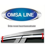 Стальные молдинги на окна дверей (верх) Omsa Line Chevrolet Cruze 2008-2016