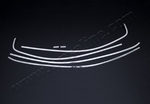 Стальные молдинги на окна дверей (верх) Omsa Line Volkswagen Jetta VI 2011-2019