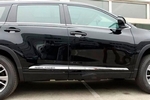 Стальные молдинги с черной надписью на двери OEM-Tuning Toyota Highlander 2014-2019