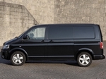 Стальные накладки на боковые двери (короткая база) Omsa Line Volkswagen Transporter T5 2003-2015