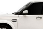 Стальные накладки на боковые зеркала Omsa Line Land Rover Discovery III 2004-2009