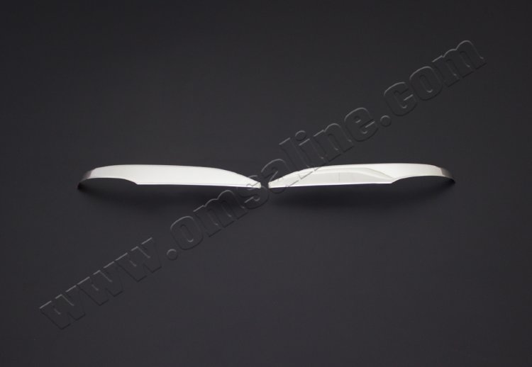 Стальные накладки на боковые зеркала Omsa Line Toyota RAV4 2013-2019 no.15024