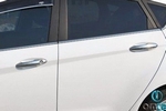 Стальные накладки на дверные ручки (под сенсор) Omsa Line Ford Fiesta 2008-2017