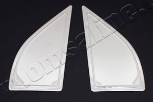 Стальные накладки на крепление зеркала Omsa Line Nissan Navara 2004-2015 ― Auto-Clover