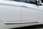 Стальные накладки на низ дверей Kumchang Hyundai i40 2011-2019