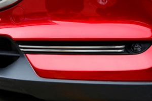 Стальные накладки на противотуманные фары OEM-Tuning Mazda CX-5 2017-2019 ― Auto-Clover