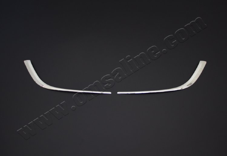 Стальные накладки на противотуманные фары Omsa Line Opel Astra J 2009-2015 no.16269