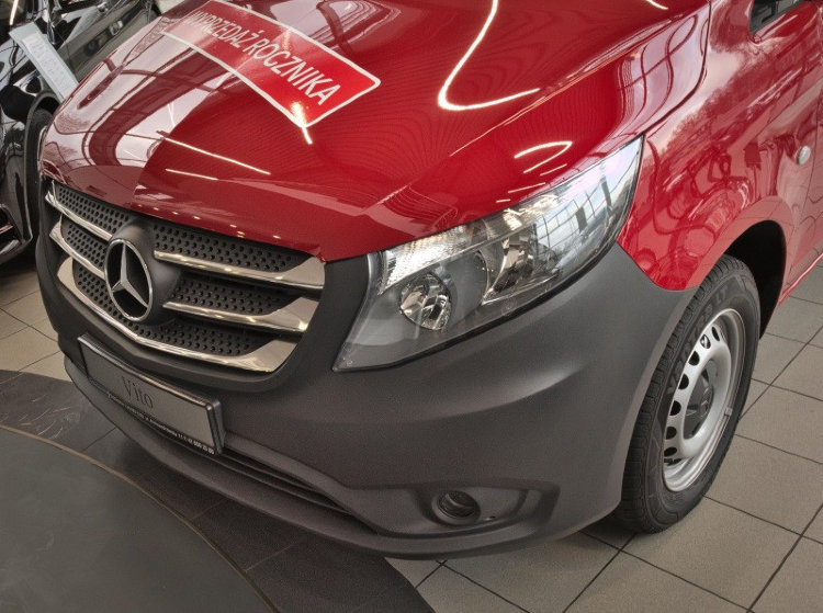 Стальные накладки на решетку радиатора Croni Mercedes-Benz Vito W447 2014-2019 no.3591
