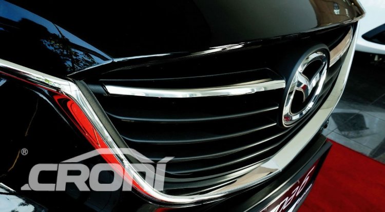 Стальные накладки на решетку радиатора Croni Mazda 6 III 2013-2019 no.3595