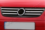 Стальные накладки на решетку радиатора Omsa Line Volkswagen Caddy 2003-2019