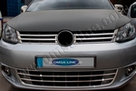 Стальные накладки на решетку воздухозаборника Omsa Line Volkswagen Caddy 2003-2019