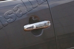 Стальные накладки на ручки дверей Omsa Line Toyota Hilux 2005-2015